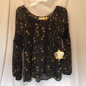 NWT Princess Vera Wang Sheet Peasant Style Sz LG